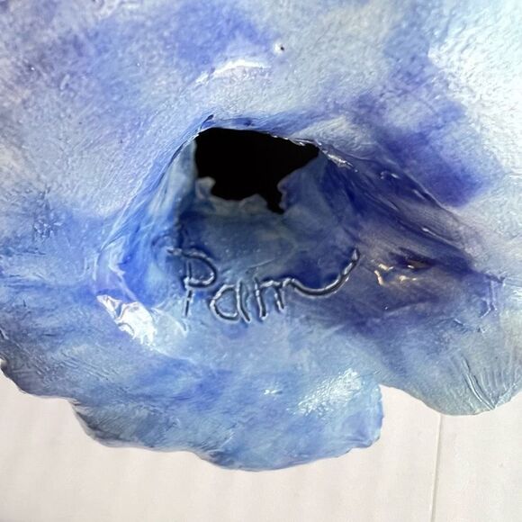 Hand Made Eyeball Eyes Folk Art Ceramic Pottery Vase OOAK Artisan Folk Oddity Sm - Picture 6 of 9